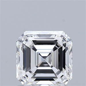 Foto Diamante Natural 0.91 quilates, Asscher , Color H, claridad VS1 y certificado GIA de