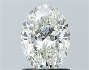 Picture of Natural Diamond 1.20 Carats, Oval with  Cut, H Color, SI1 Clarity and Certified by GIA
