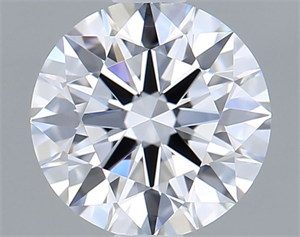 Picture of Lab Grown Diamond 1.03 Carats, Round with Ideal Cut, D Color, VVS1 Clarity and Certified by IGI
