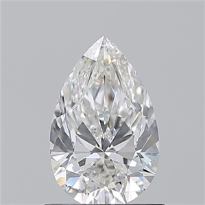Picture of Natural Diamond 0.90 Carats, Pear with  Cut, F Color, SI1 Clarity and Certified by GIA