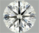 Natural Diamond 1.00 Carats, Round with Excellent Cut, I Color, VVS1 Clarity and Certified by IGI