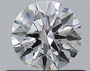 Foto Diamante Natural 0.50 quilates, Redondo , Color E, claridad I1 y certificado GIA de