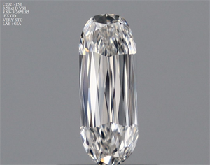 Foto Diamante Natural 0.50 quilates,  , Color D, claridad VS1 y certificado GIA de