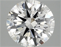 Del inventario de diamantes de laboratorio, 3.03 quilates, Redondo , Color G, claridad VS1 y certificado IGI