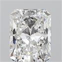 Natural Diamond 2.01 Carats, Radiant with  Cut, E Color, SI1 Clarity and Certified by GIA
