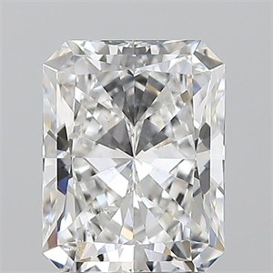 Picture of Natural Diamond 2.01 Carats, Radiant with  Cut, E Color, SI1 Clarity and Certified by GIA