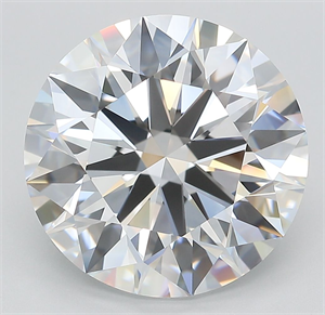Picture of Lab Grown Diamond 7.54 Carats, Round with Ideal Cut, E Color, IF Clarity and Certified by IGI