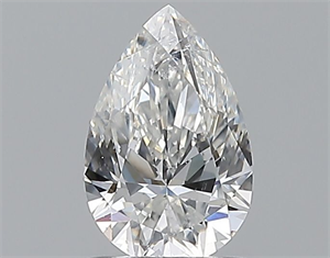 Picture of Natural Diamond 0.90 Carats, Pear with  Cut, F Color, SI2 Clarity and Certified by GIA