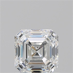 Picture of Natural Diamond 1.03 Carats, Asscher with  Cut, G Color, VS1 Clarity and Certified by GIA