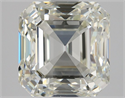 Natural Diamond 2.00 Carats, Asscher with  Cut, L Color, IF Clarity and Certified by GIA