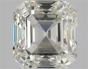 Picture of Natural Diamond 2.00 Carats, Asscher with  Cut, L Color, IF Clarity and Certified by GIA