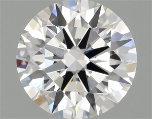 Picture of Lab Grown Diamond 1.04 Carats, Round with Ideal Cut, E Color, VVS2 Clarity and Certified by IGI