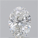 Natural Diamond 1.22 Carats, Oval with  Cut, G Color, IF Clarity and Certified by GIA