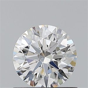 Picture of Natural Diamond 0.70 Carats, Round with Excellent Cut, G Color, VS2 Clarity and Certified by GIA