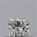 Natural Diamond 0.25 Carats, Princess with  Cut, E Color, IF Clarity and Certified by GIA