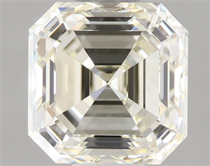 Picture of Natural Diamond 1.00 Carats, Asscher with  Cut, K Color, IF Clarity and Certified by IGI