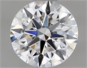 Diamante Natural 0.60 quilates, Redondo , Color E, claridad IF y certificado GIA