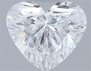Picture of Natural Diamond 0.30 Carats, Heart with  Cut, D Color, VVS1 Clarity and Certified by GIA