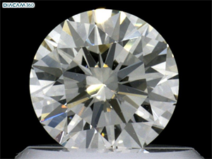 Foto Diamante Natural 0.55 quilates, Redondo , Color M, claridad VVS1 y certificado GIA de