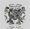 Natural Diamond 1.01 Carats, Cushion with  Cut, E Color, VS1 Clarity and Certified by GIA