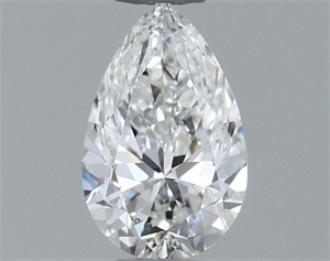 Picture of Natural Diamond 0.50 Carats, Pear with  Cut, G Color, VS1 Clarity and Certified by GIA