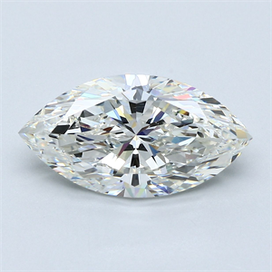 Picture of Natural Diamond 3.50 Carats, Marquise with  Cut, H Color, VS2 Clarity and Certified by GIA