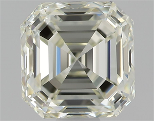 Foto Diamante Natural 1.07 quilates, Asscher , Color M, claridad VVS1 y certificado GIA de