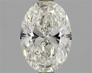 Picture of Natural Diamond 1.30 Carats, Oval with  Cut, J Color, VVS2 Clarity and Certified by GIA