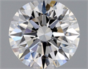 Diamante Natural 0.45 quilates, Redondo , Color E, claridad IF y certificado GIA