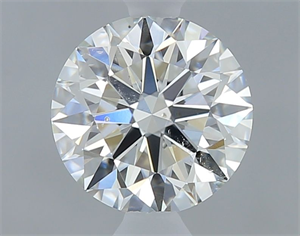 Foto Diamante Natural 0.55 quilates, Redondo , Color J, claridad SI2 y certificado GIA de