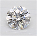Natural Diamond 1.01 Carats, Round with Excellent Cut, F Color, SI2 Clarity and Certified by GIA