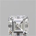 Natural Diamond 1.01 Carats, Asscher with  Cut, G Color, VS2 Clarity and Certified by GIA