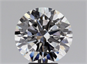 Lab Grown Diamond 5.01 Carats, Round with Excellent Cut, E Color, VVS2 Clarity and Certified by IGI