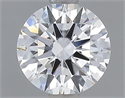 Del inventario de diamantes de laboratorio, 1.10 quilates, Redondo , Color D, claridad VS1 y certificado IGI