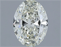 Diamante Natural 1.00 quilates, Ovalado , Color J, claridad SI1 y certificado IGI
