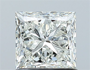 Foto Diamante Natural 1.00 quilates, Princesa , Color J, claridad VS1 y certificado GIA de