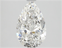 Natural Diamond 1.80 Carats, Pear with  Cut, E Color, VS1 Clarity and Certified by GIA