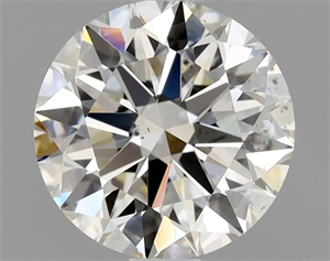 Foto Diamante Natural 1.30 quilates, Redondo , Color K, claridad SI2 y certificado GIA de