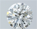 Diamante Natural 1.80 quilates, Redondo , Color I, claridad VS1 y certificado GIA