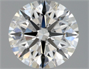 Natural Diamond 0.80 Carats, Round with Excellent Cut, H Color, SI1 Clarity and Certified by GIA