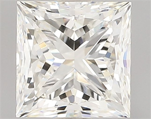 Picture of Natural Diamond 1.00 Carats, Princess with  Cut, H Color, VVS2 Clarity and Certified by GIA