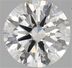 Foto Diamante Natural 3.03 quilates, Redondo , Color F, claridad SI2 y certificado GIA de