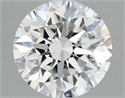 Lab Grown Diamond 2.08 Carats, Round with Excellent Cut, D Color, VVS2 Clarity and Certified by IGI
