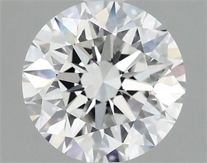 Picture of Lab Grown Diamond 2.08 Carats, Round with Excellent Cut, D Color, VVS2 Clarity and Certified by IGI