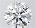 Lab Grown Diamond 6.00 Carats, Round with Ideal Cut, F Color, VS1 Clarity and Certified by IGI