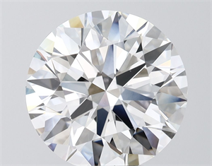 Picture of Lab Grown Diamond 6.00 Carats, Round with Ideal Cut, F Color, VS1 Clarity and Certified by IGI