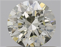Natural Diamond 0.50 Carats, Round with Excellent Cut, M Color, VVS1 Clarity and Certified by GIA