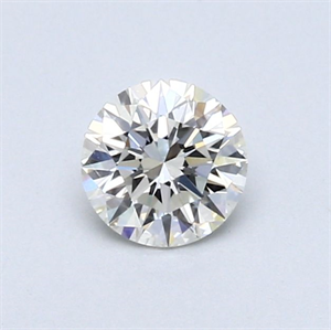 Picture of Natural Diamond 0.45 Carats, Round with Excellent Cut, I Color, SI1 Clarity and Certified by GIA