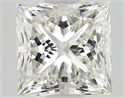 Diamante Natural 0.55 quilates, Princesa , Color I, claridad VVS1 y certificado GIA