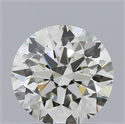 Diamante Natural 0.71 quilates, Redondo , Color K, claridad SI2 y certificado GIA